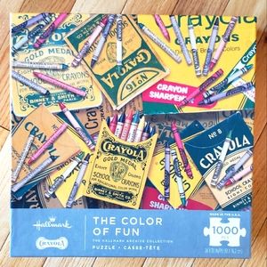 1000 piece Crayola puzzle